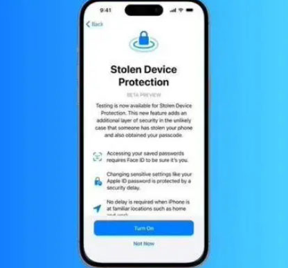巴彦淖尔苹果授权维修店分享被盗设备保护功能开启方法 