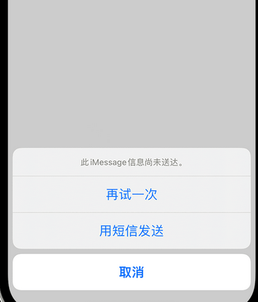 巴彦淖尔apple维修iPhone上无法正常发送iMessage信息